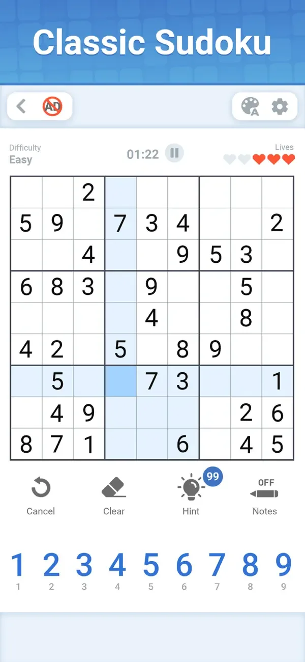 Sudoku Master®: Number Puzzle screenshot 1