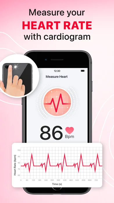 iCardiac: Heart Rate & Health screenshot 1
