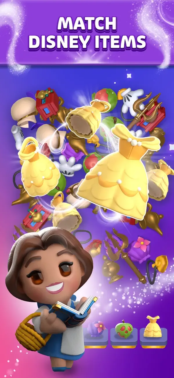 Disney Magic Match 3D screenshot 1