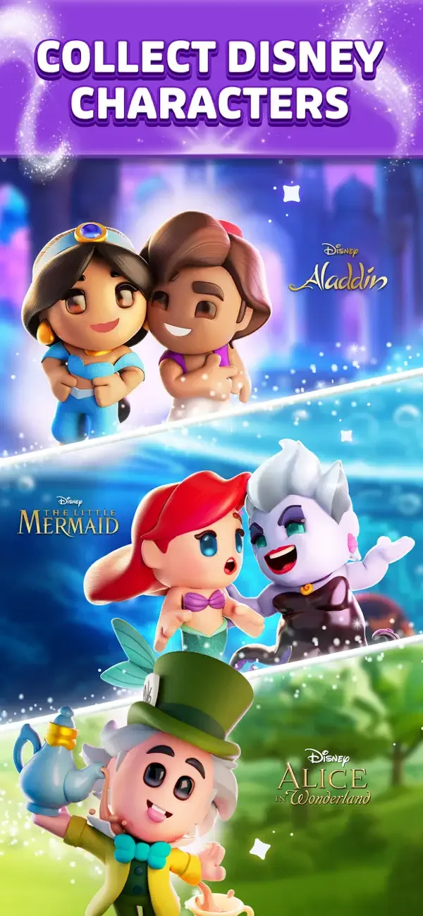 Disney Magic Match 3D screenshot 3
