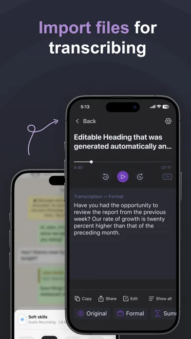 SpeakApp AI: Voice Notes screenshot 3