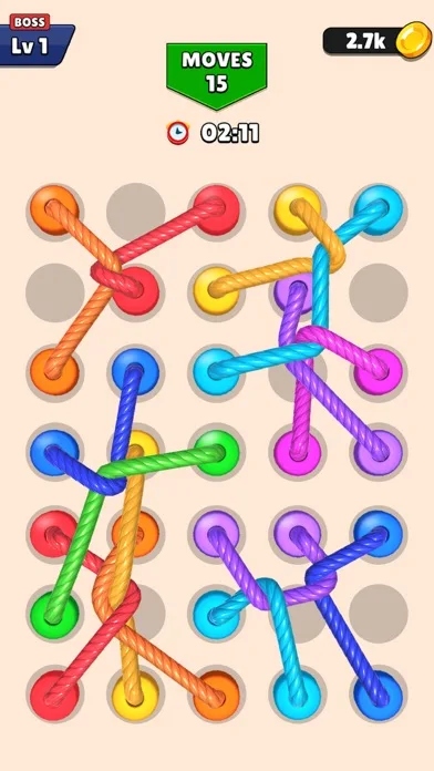 Twisted Rope 3d: Tangled Line screenshot 1