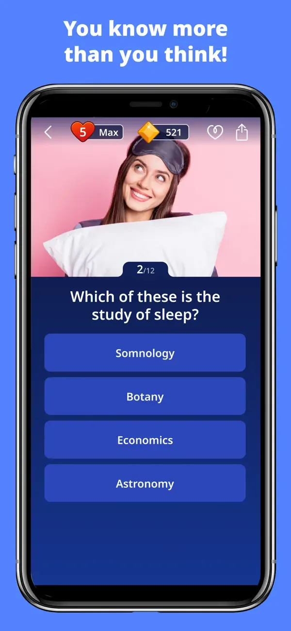 Antistress trivia - Zen Quiz screenshot 1