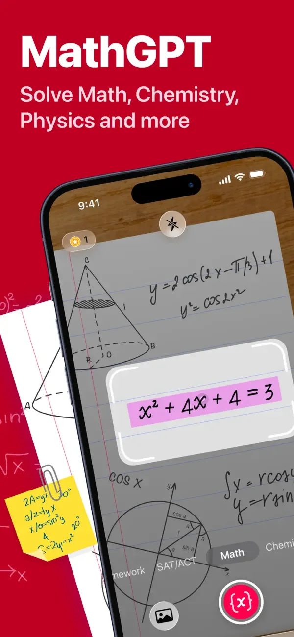MathGPT Math Solver & Homework screenshot 1