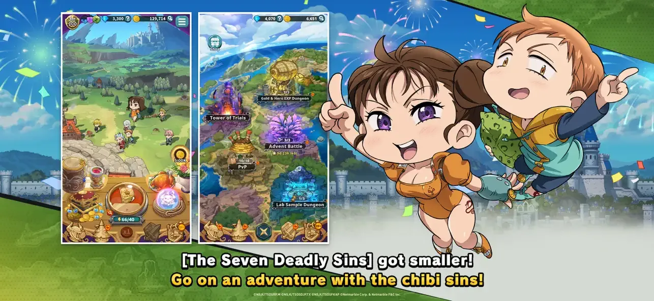 The Seven Deadly Sins: IDLE screenshot 2