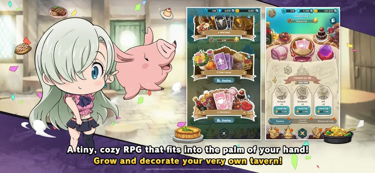 The Seven Deadly Sins: IDLE screenshot 4