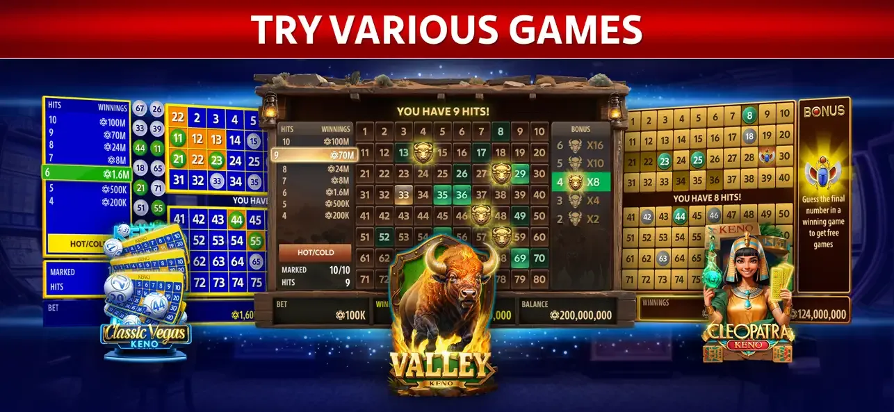 Vegas Keno by Pokerist screenshot 2