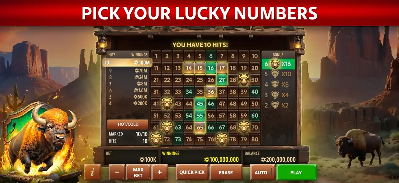Vegas Keno by Pokerist screenshot 3