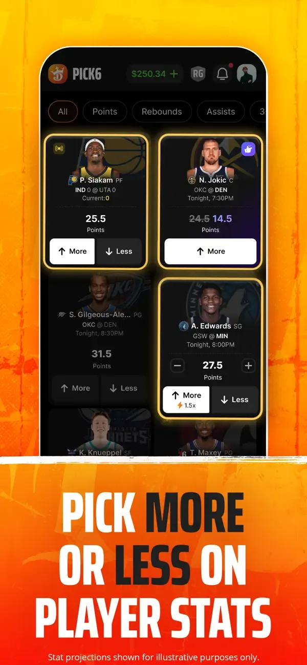 Pick6 DraftKings Sports Picks screenshot 3