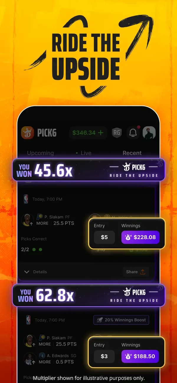 Pick6 DraftKings Sports Picks screenshot 4