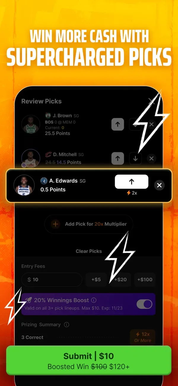 Pick6 DraftKings Sports Picks screenshot 5