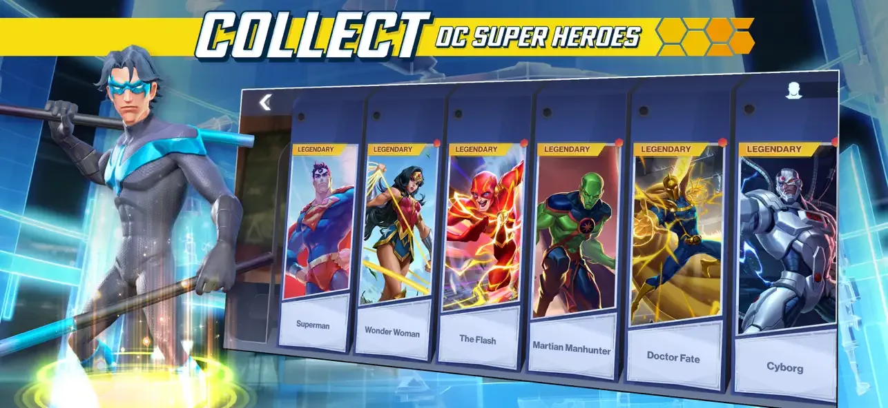 DC Worlds Collide Strategy RPG screenshot 2