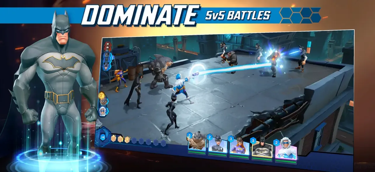 DC Worlds Collide Strategy RPG screenshot 4