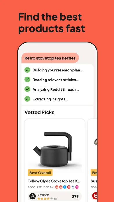 Vetted AI Smart Shopping Agent screenshot 1