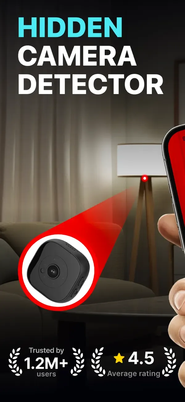 Hidden Camera Detector FindSpy screenshot 1