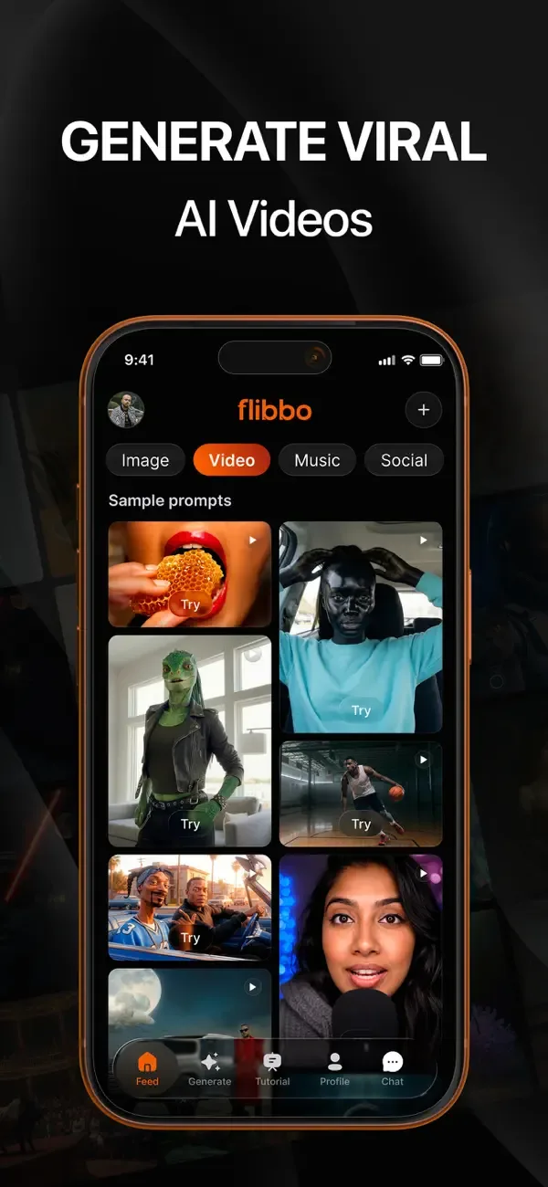 Flibbo AI - Video Image Maker screenshot 1