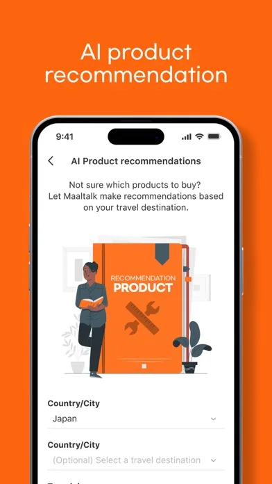 MaaltalkNow: AI Travel, eSIM screenshot 4