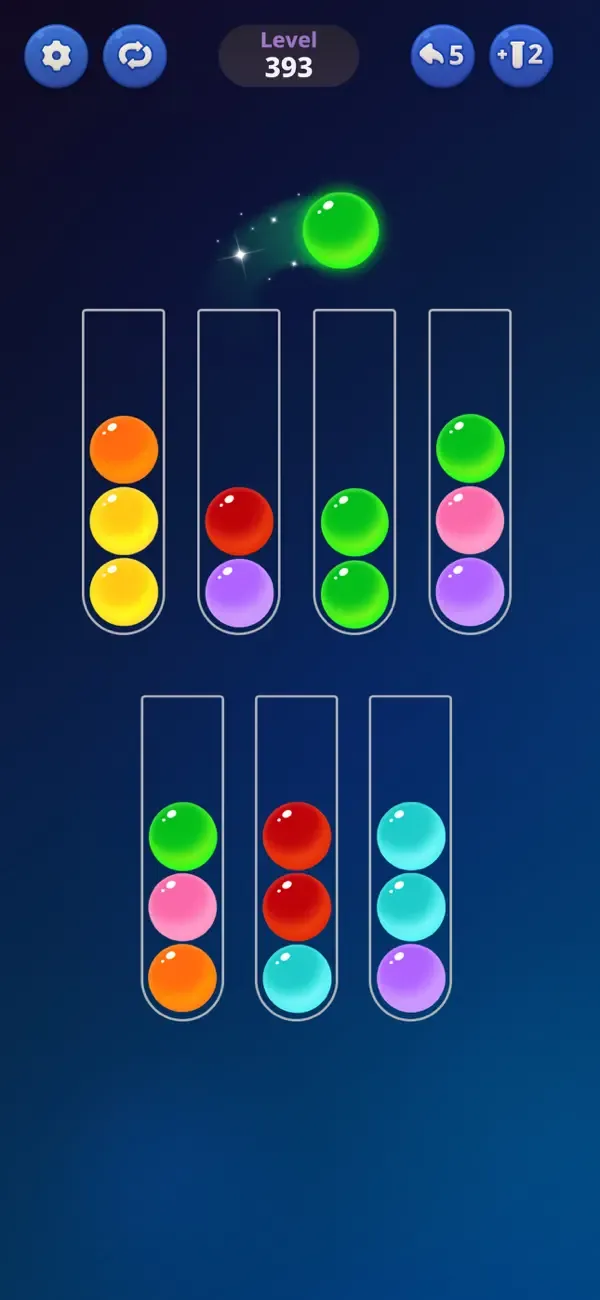 Ball Sort Puzzle: Color Bubble screenshot 1