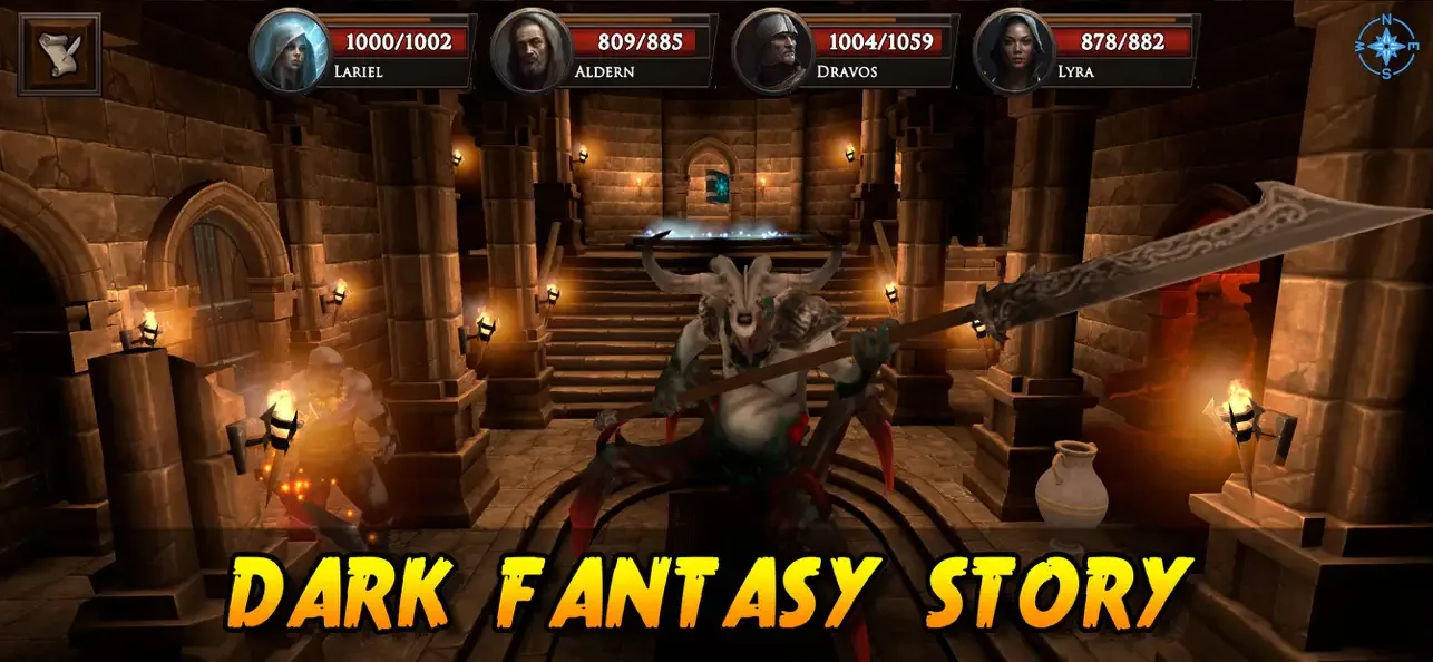 Duskfall: Turn Based RPG screenshot 3