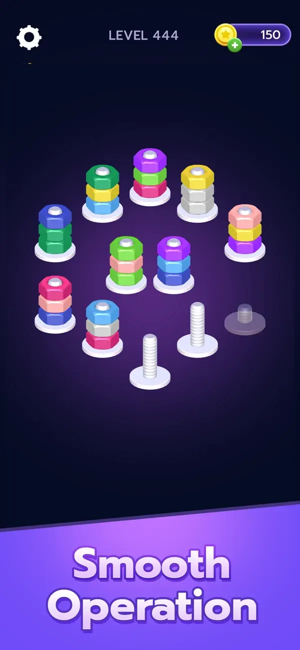 Nuts And Bolts Sort screenshot 3