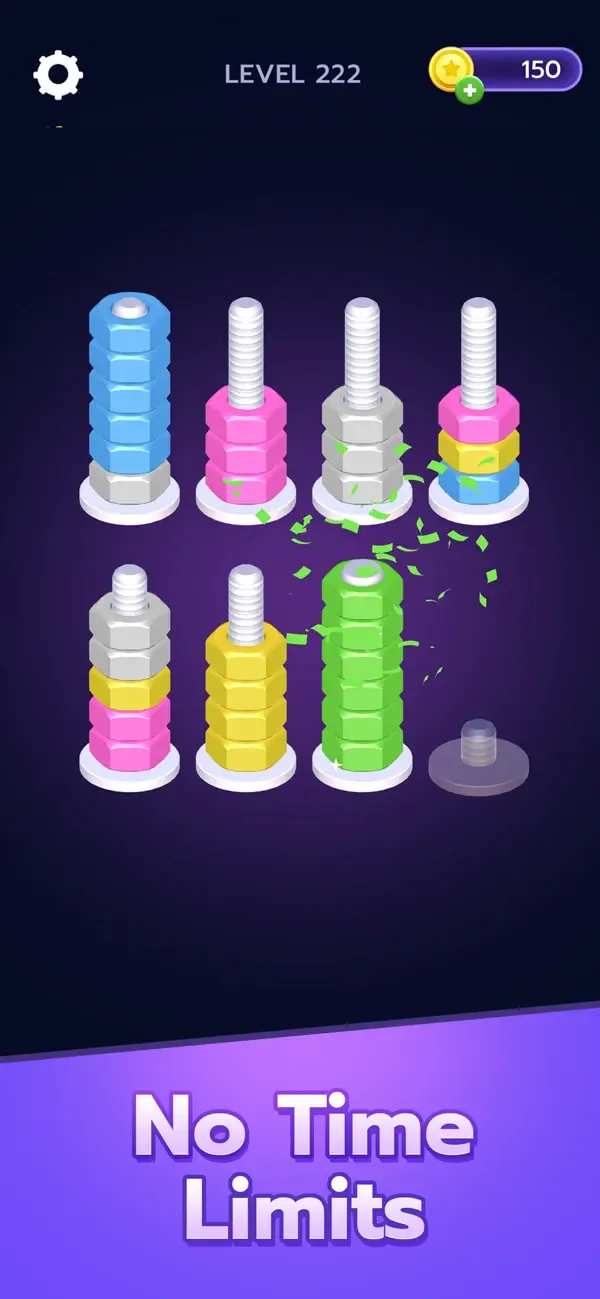 Nuts And Bolts Sort screenshot 4