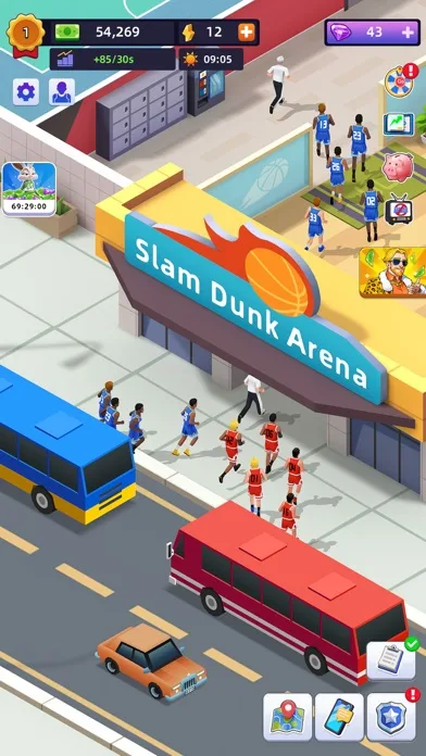 Idle Basketball Arena Tycoon screenshot 1