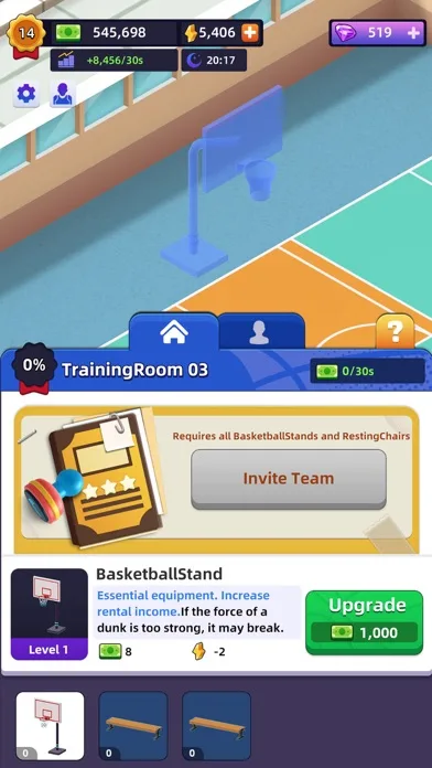 Idle Basketball Arena Tycoon screenshot 4