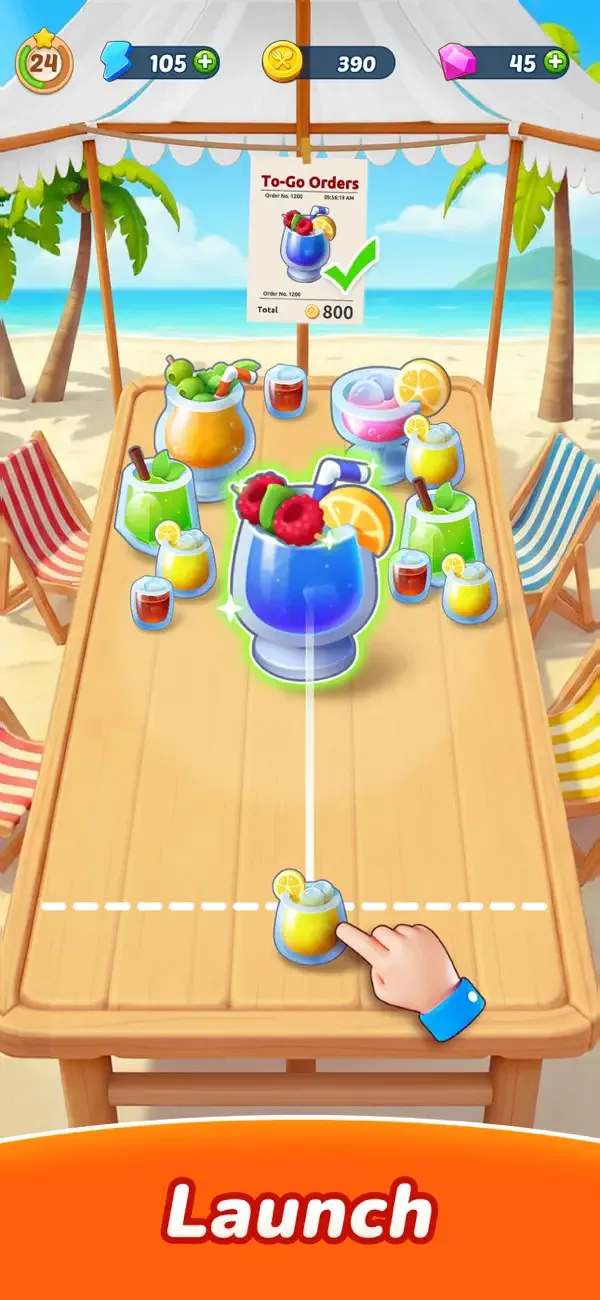 Tasty Travels: Merge Game screenshot 1