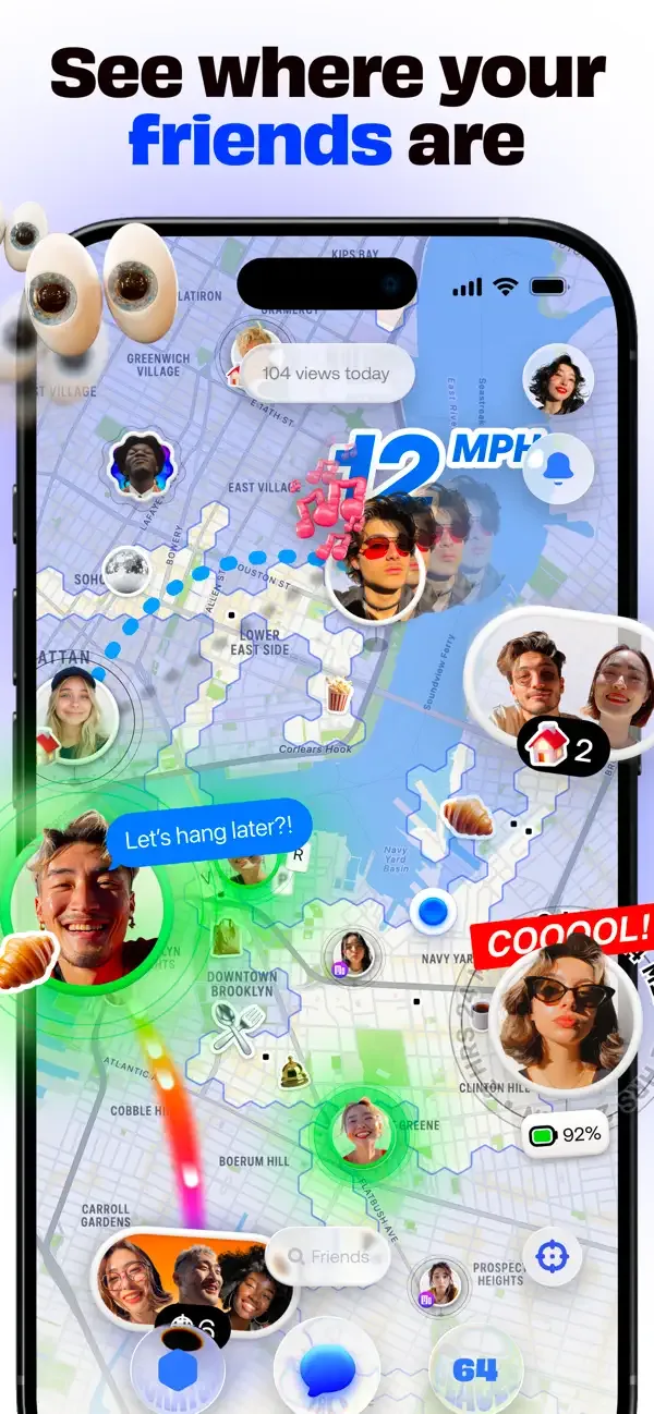 Bump - hang with friends IRL screenshot 2