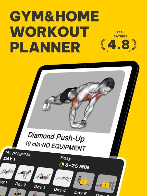 Muscle Monster Workout Planner screenshot 3