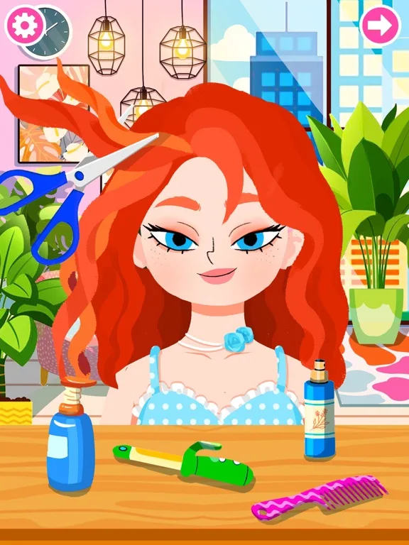 Hair Salon Barber Chop Games screenshot 5