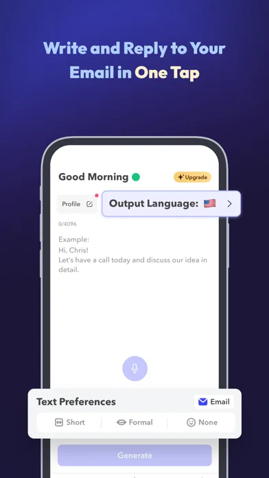 AI Email Generator: Xemail screenshot 2