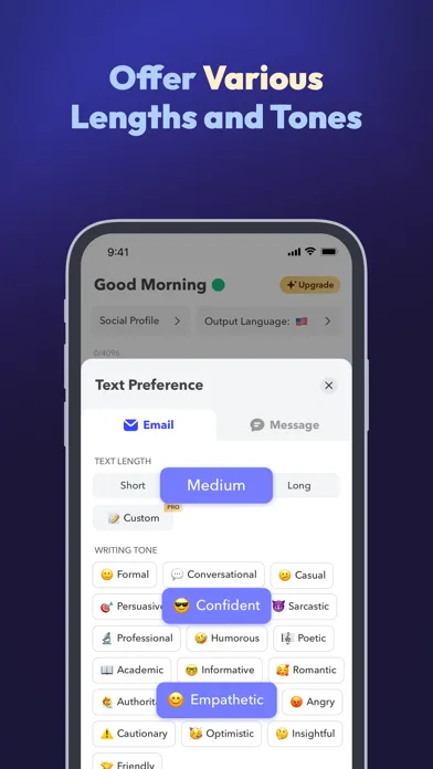 AI Email Generator: Xemail screenshot 4