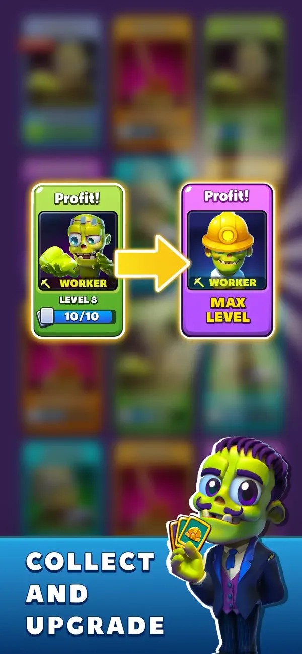 Idle Zombie Miner: Gold Tycoon screenshot 5