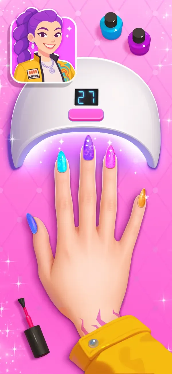 Nail Salon Games for Kids 2-5 screenshot 1