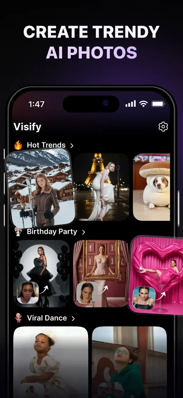 Visify: AI Photo Generator screenshot 1