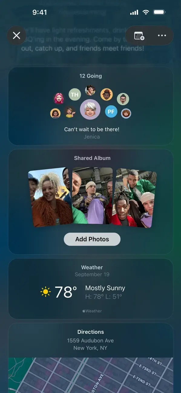 Apple Invites screenshot 4