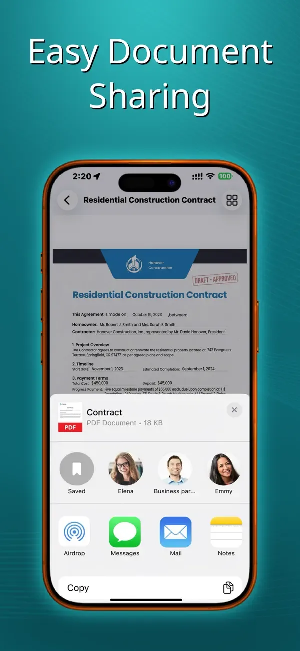 True Scanner - PDF Scanner screenshot 3