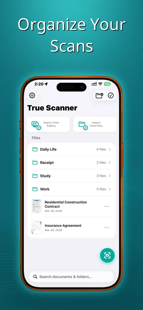 True Scanner - PDF Scanner screenshot 4