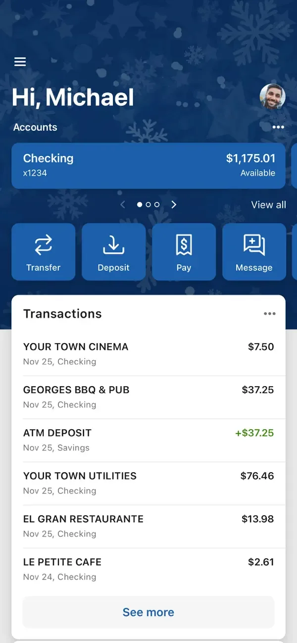 First Northern Bank & Trust Co screenshot 1