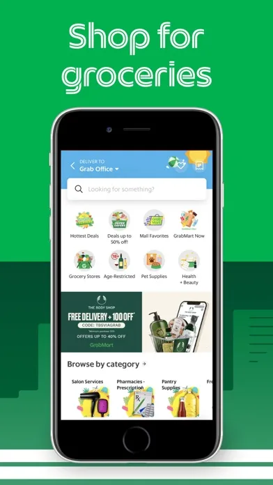 Grab: Taxi Ride, Food Delivery screenshot 5