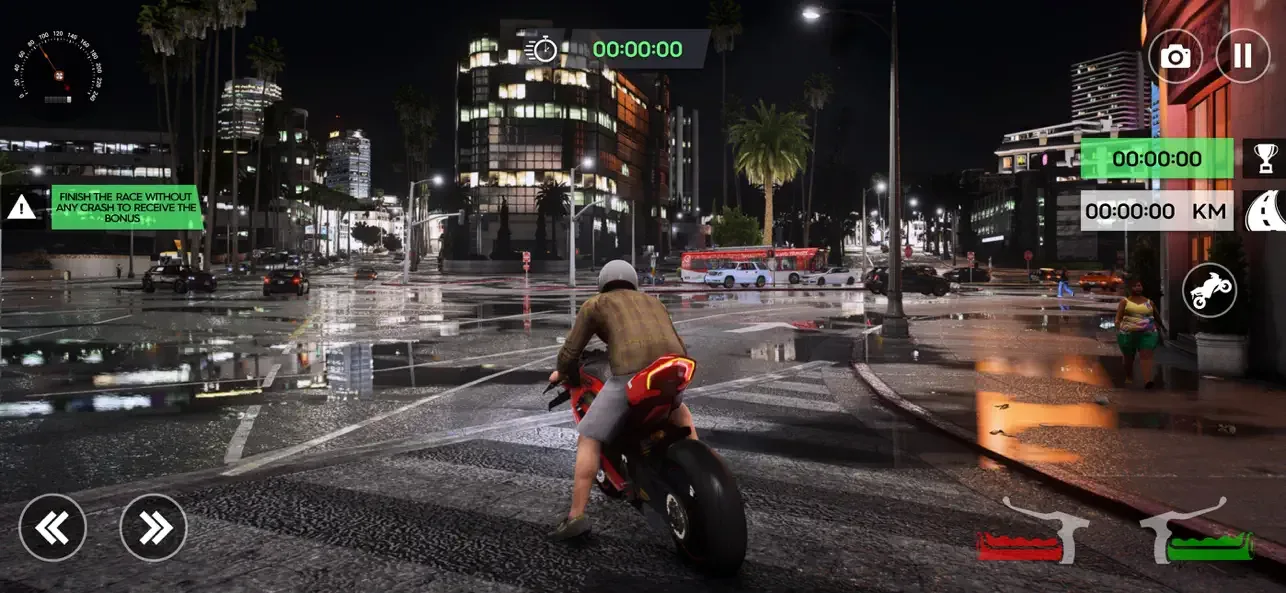 Metro Bike Rider Racing Games screenshot 2