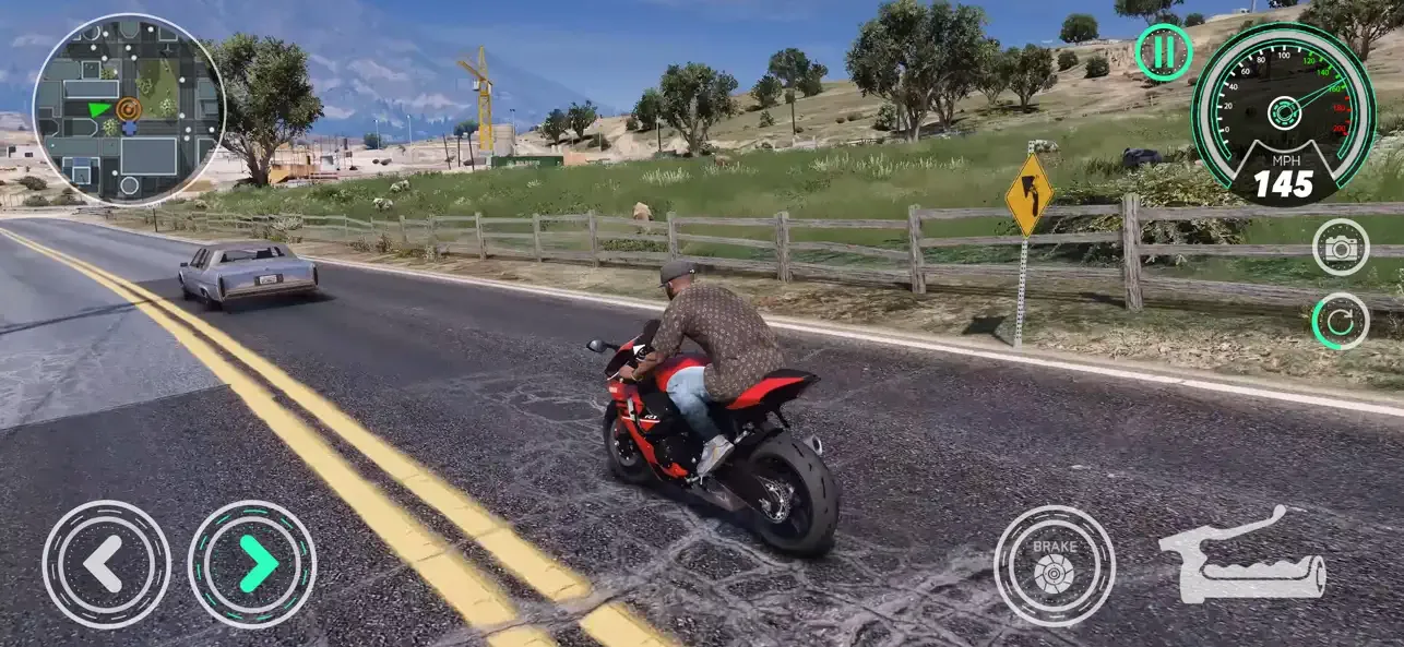 Metro Bike Rider Racing Games screenshot 3