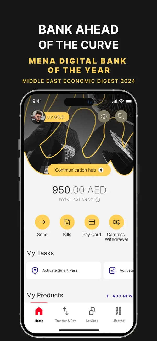 Liv X - Mobile Banking App screenshot 1