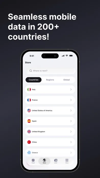 eSIM io: Travel Internet Data screenshot 2