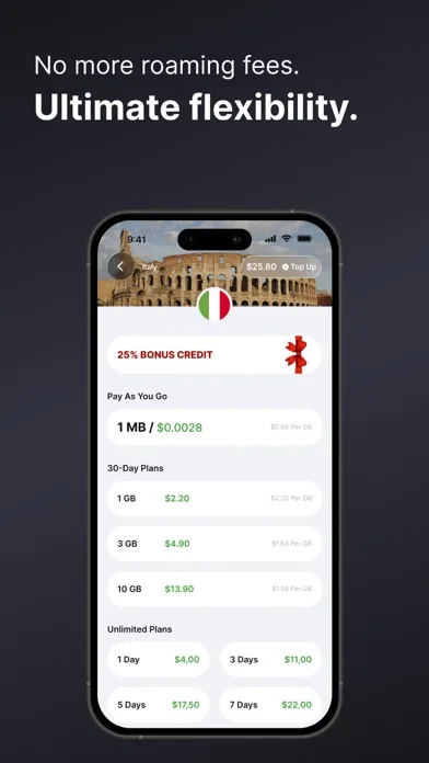 eSIM io: Travel Internet Data screenshot 3