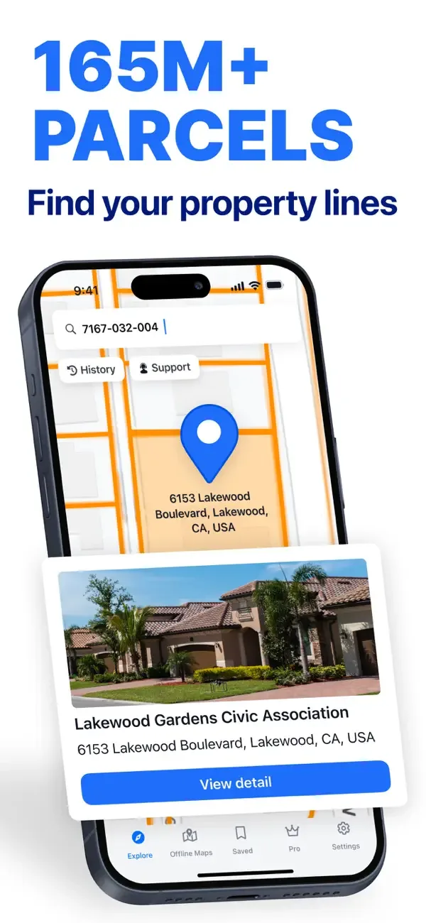 LandMap Property Line Finder screenshot 1