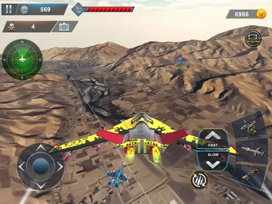 Airplane War Fighter Jet Games screenshot 5