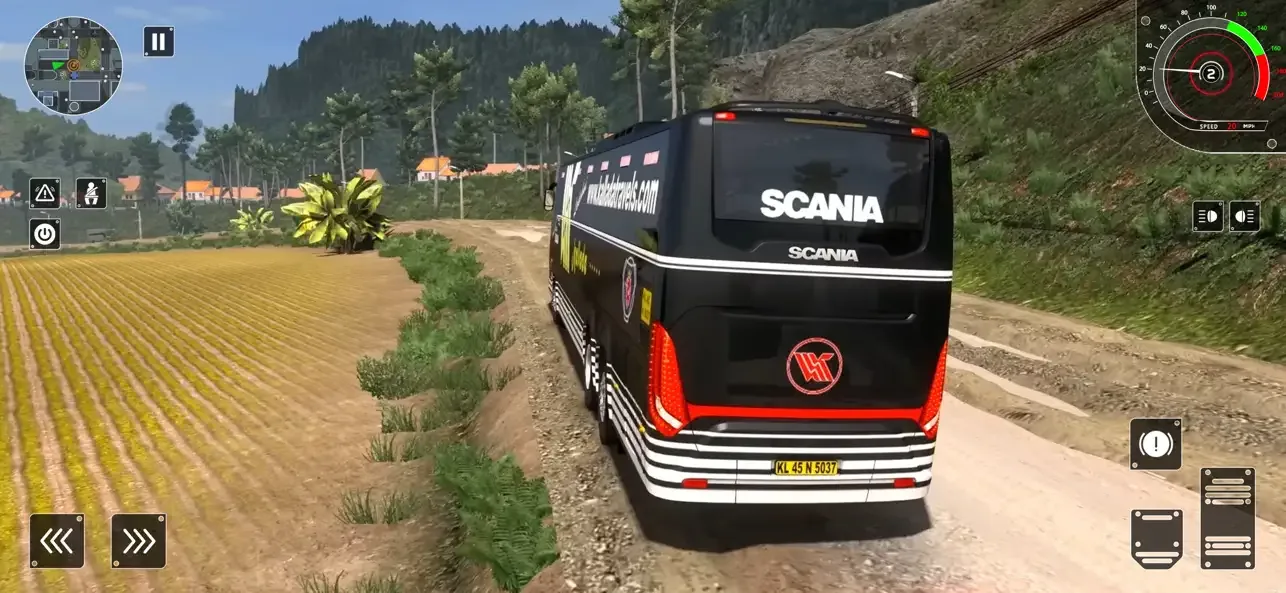 Bus Driving Coach Simulator 3d screenshot 2