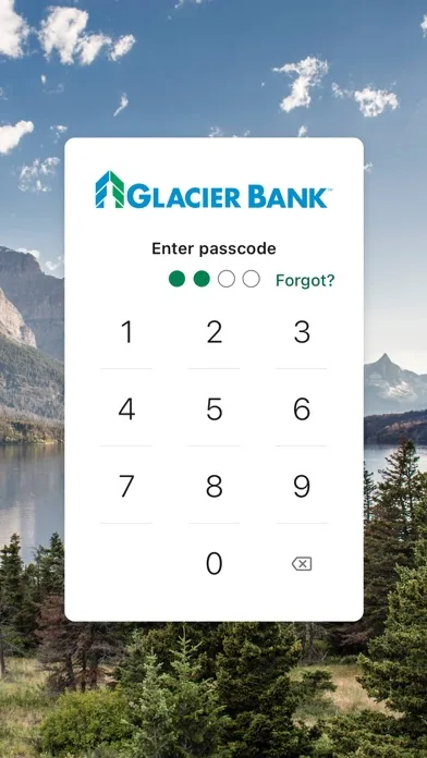 Glacier Bank screenshot 2
